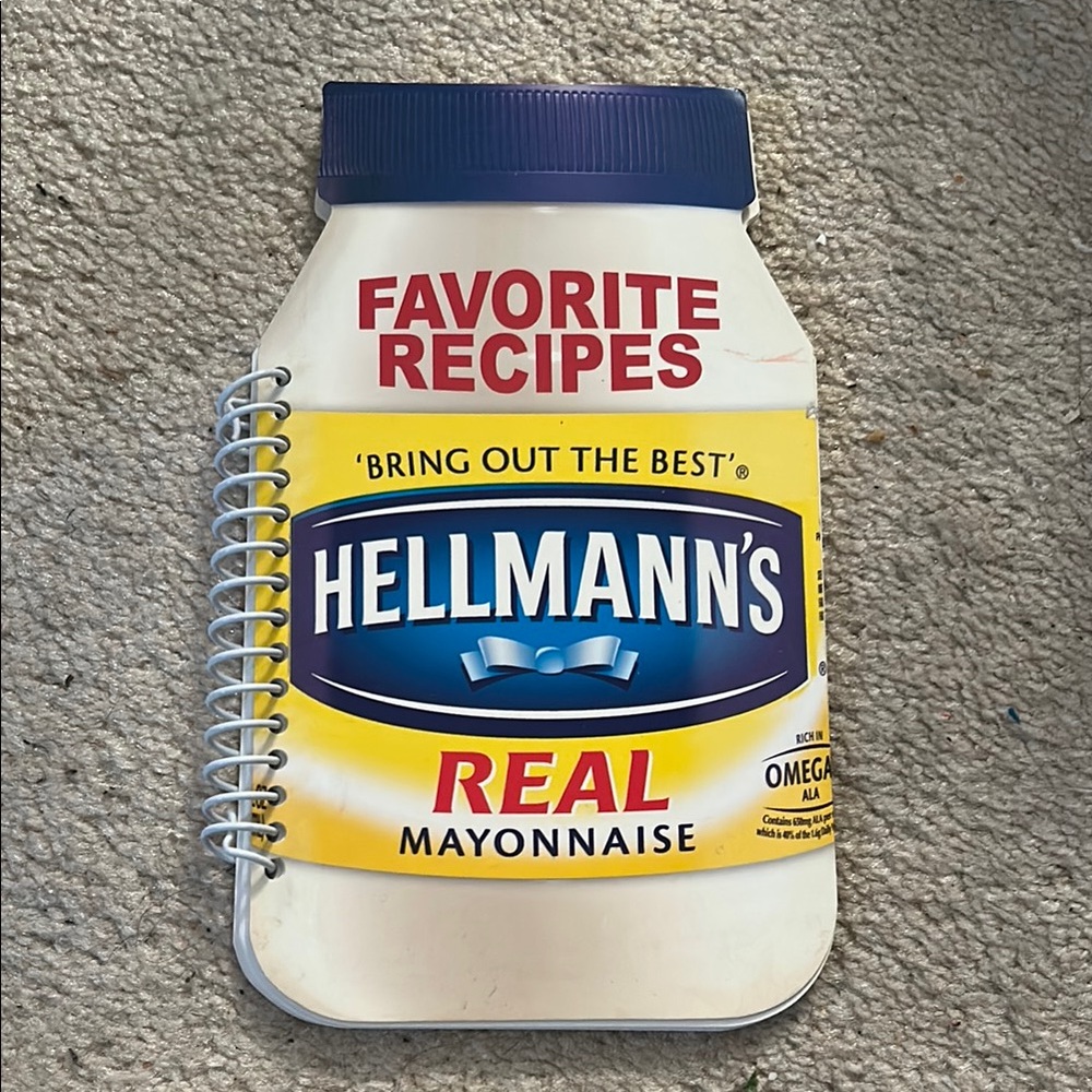 Hellman”s Real Mayonnaise Favorite Recipes Cookbook